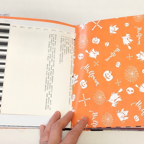 Let's Go Trick or Treating Halloween Theme handmade junk journal - Picture 5 of 12